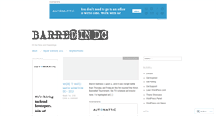 Desktop Screenshot of barredindc.com